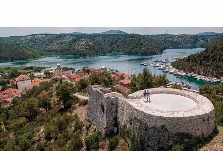 Rooms & Studio Bellina Skradin Exteriér fotografie